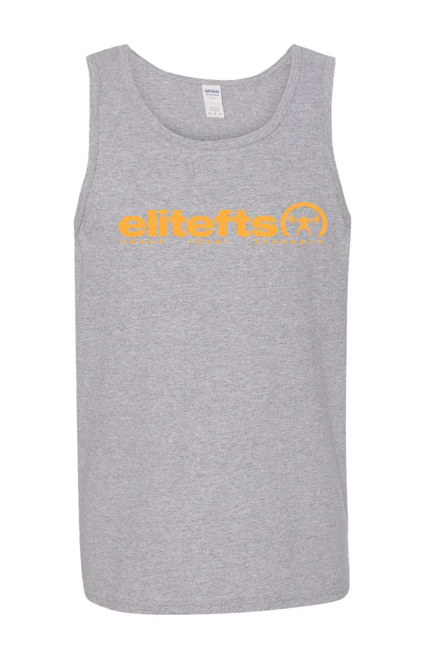 elitefts Tagline Gold Tank Top - Image 18